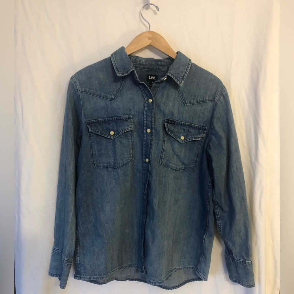 Lee Denim Button-Up Shirt